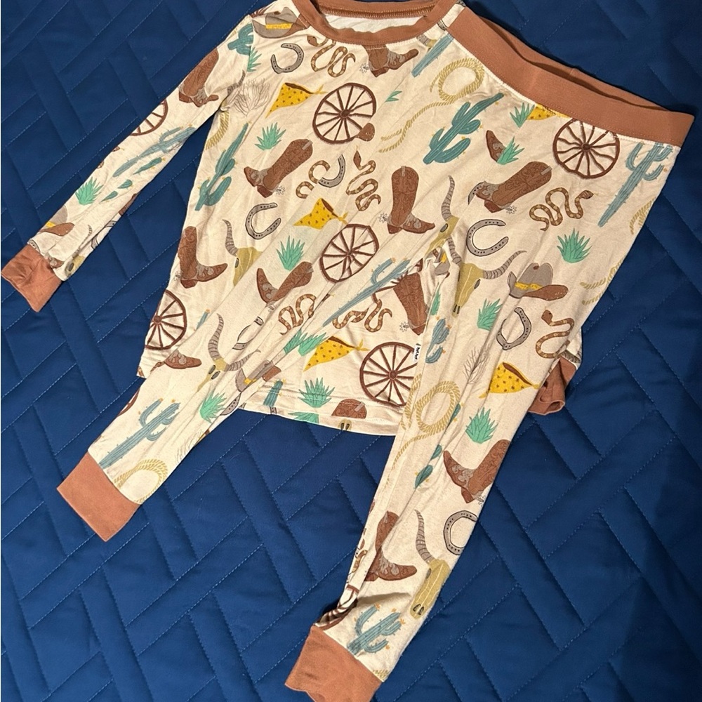 Little Sleepies Cowboy Pajamas